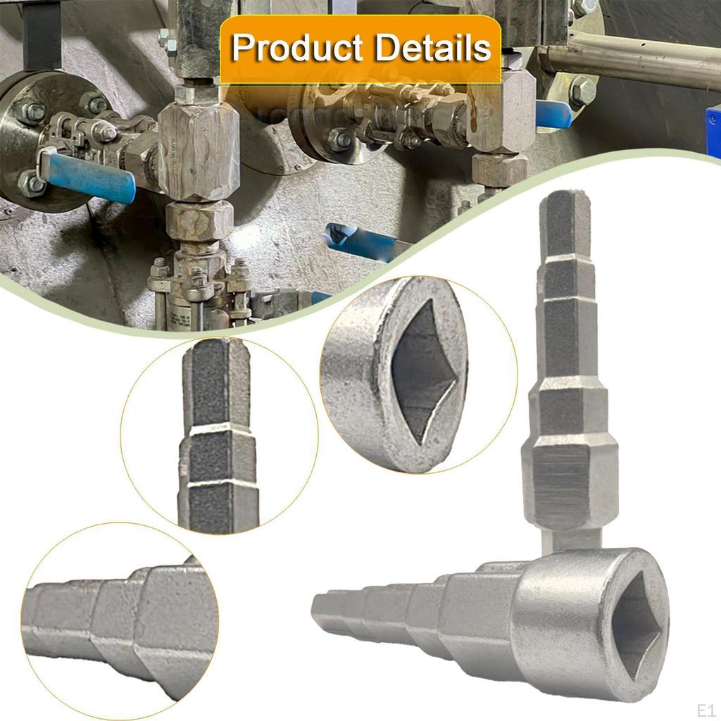 metal Step Wrench, Radiator Spud Wrench Replacement, Pagoda Head Valves Joint Repair Tool