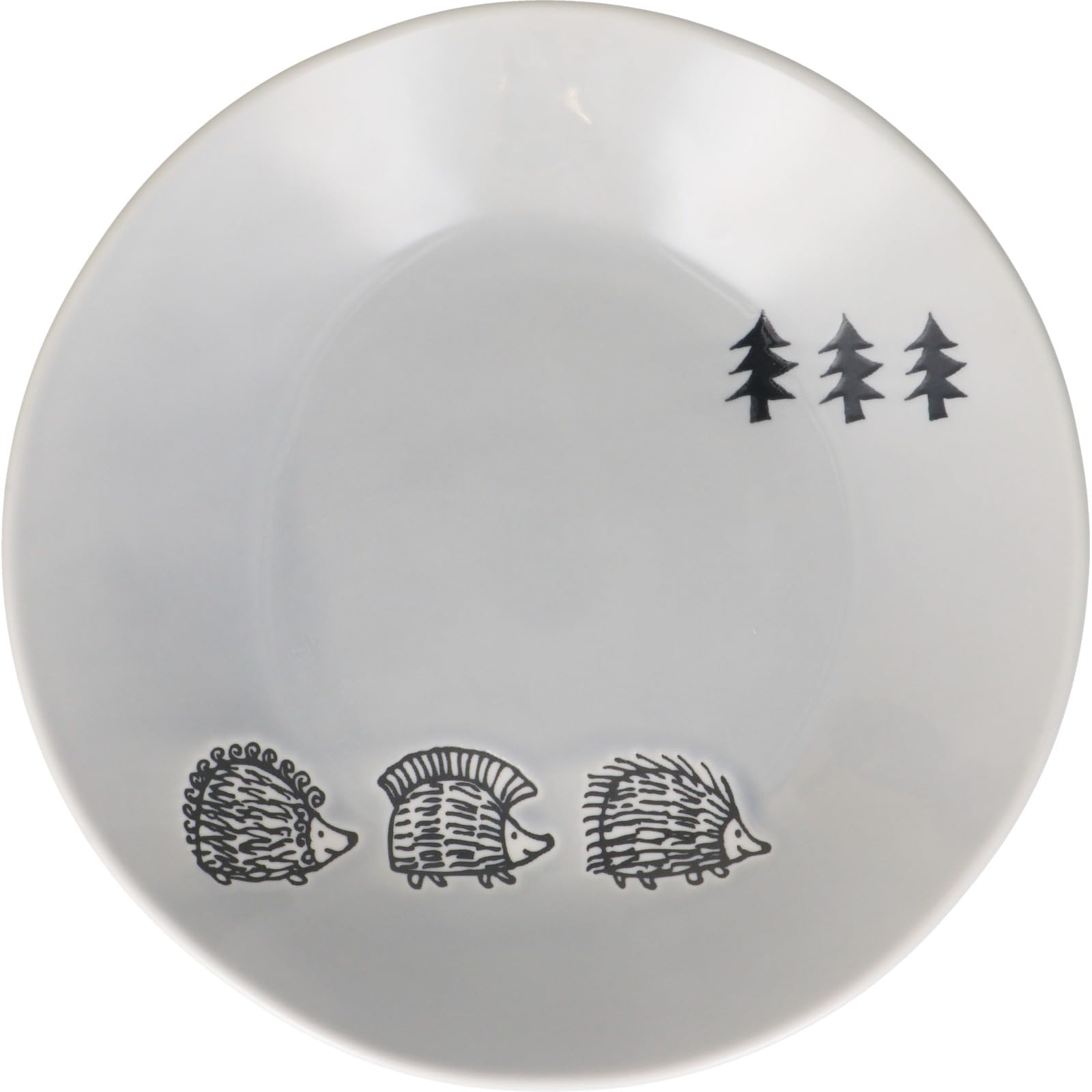 Yamaka Shoten Lisa Larson Stroll Pasta Made in Plate, 22cm, Gray, Japan, LL92-355 серый