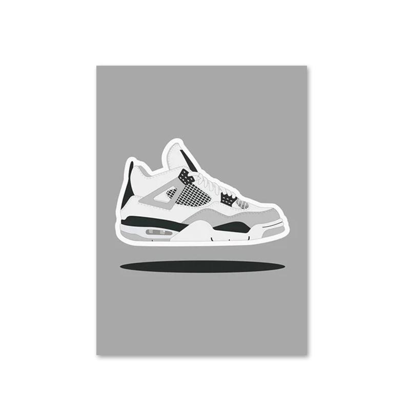 Fashion Sport Shoes Sneakers Posters And Prints Canvas Painting Nordic Wall Art Pictures for Living Room Home Decoration