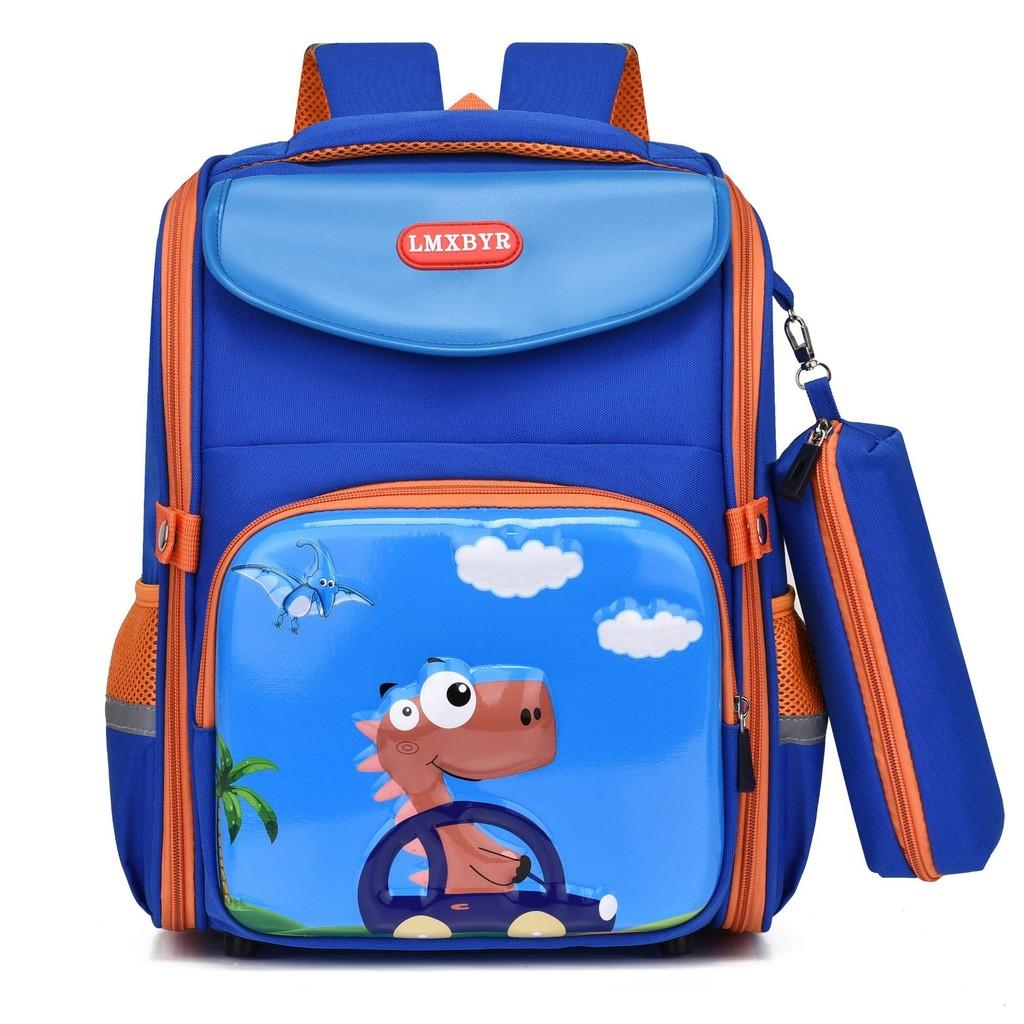 Lightweight And Spacious Kids School Backpack With Cute Cartoon Patterns