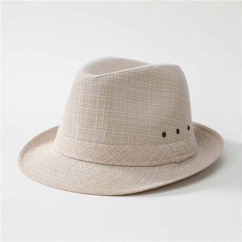 Hat Men'S Spring And Autumn Top Hat In The Elderly Sunscreen Visor Hat Summer Cool Hat Dad Casual Grandfather Four Seasons Hat