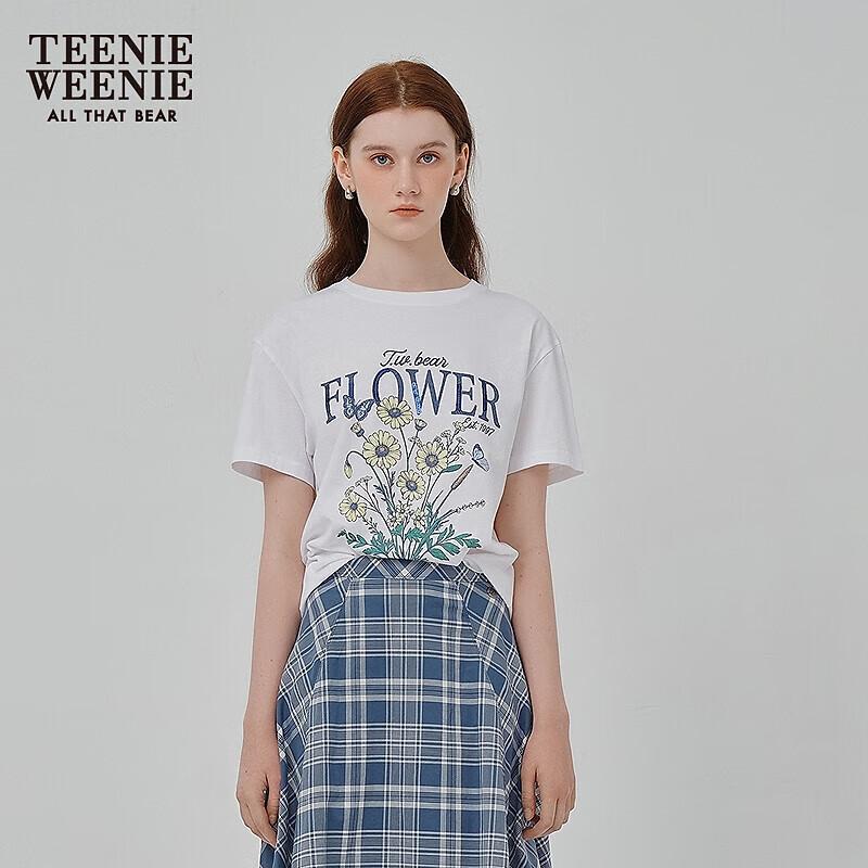 

Teenie Weenie Women s Sequined Bear T-Shirt S