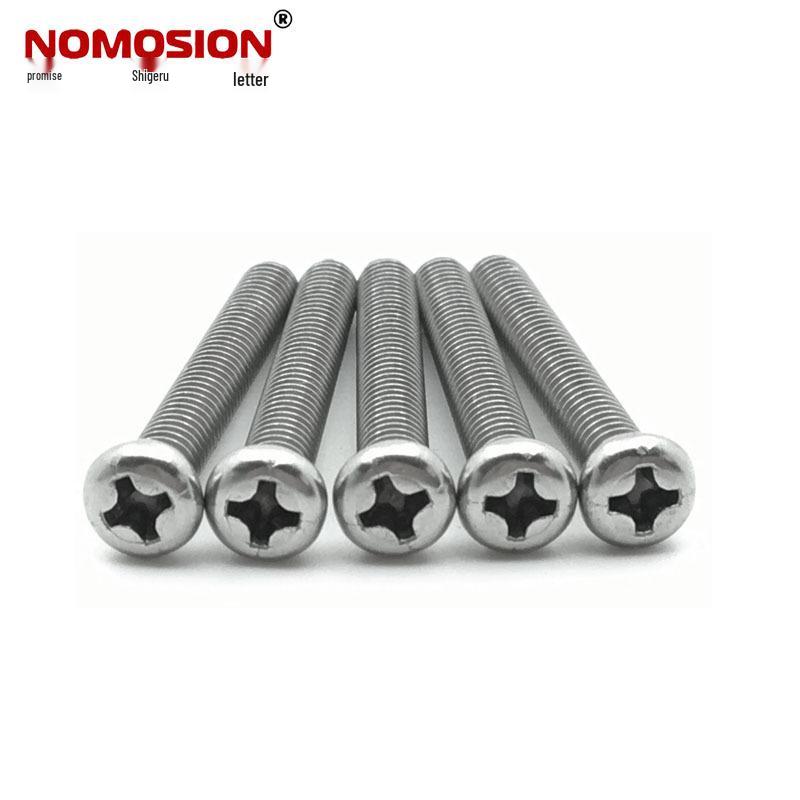 304 Stainless Steel Phillips Pan Head Machine Screw, Round Head, PM4*32