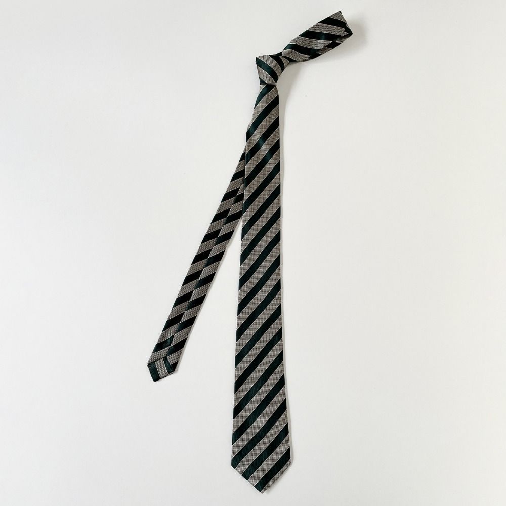 Korean JK Uniform Necktie Stripe Belt Accessories Clothing Decoration Striped Tie  Uniform Suit