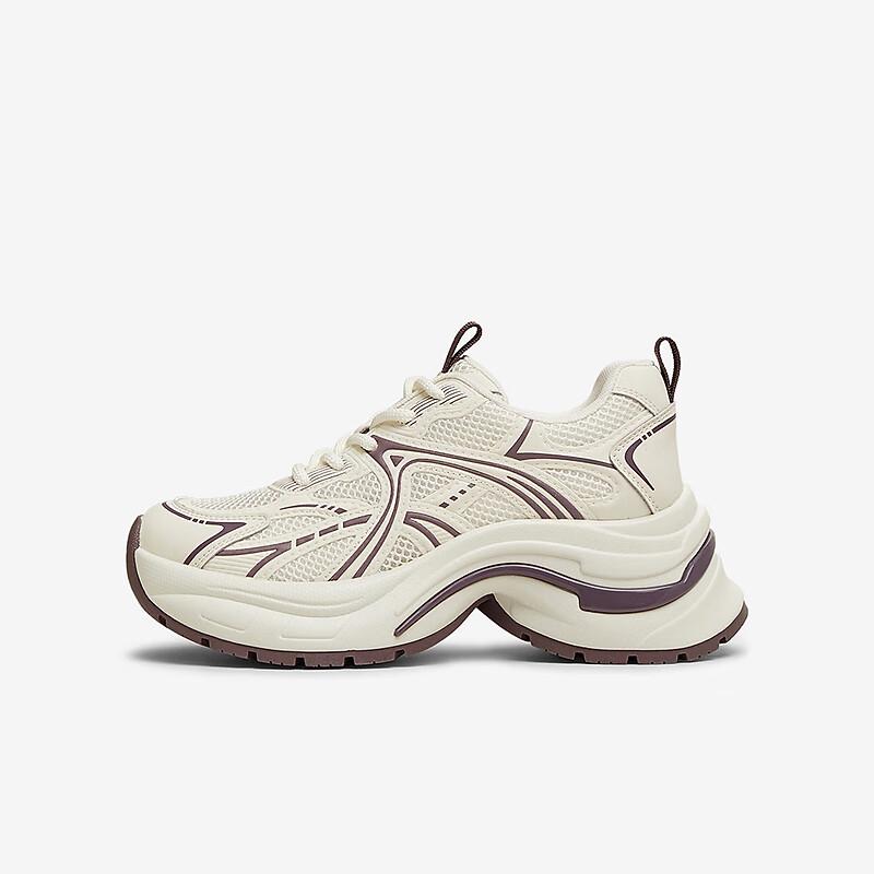 TATA Women s Fashion Casual Chunky Sneakers CXH01AM5 39