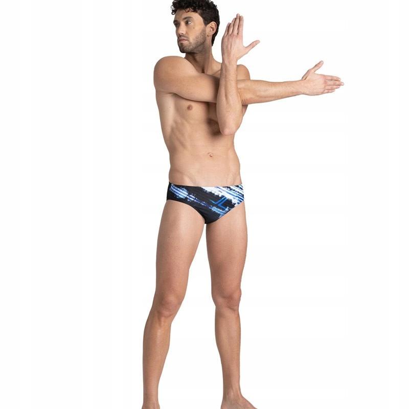 Y6421 SWIMMING TRUNKS men's swim briefs ARENA STARRY BRIEF F80 UK32 D4