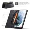 Premium Vintage Leather Wallet Case for Samsung Galaxy S21+ / S21 Plus - Flip Cover with Card Slots, Shockproof Retro Style (4 Colors)