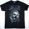 JINJER GASMASKE SCHÄDEL Baumwoll T-Shirt S 5XL Lustig