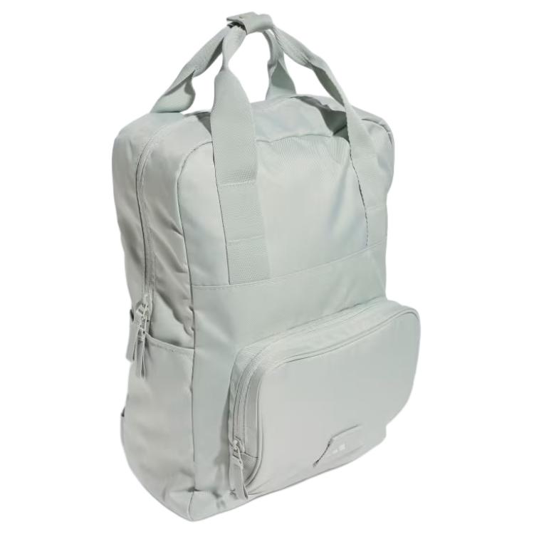 Adidas Polyester Carry Backpack Unisex Gray Adidas JD2260