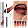 5 Farben Flüssiger Peel-off Lipliner Stain Wasserdicht Rosa Braun Lippenkonturierung Tattoo Pigment Transferresistent Lipgloss Tint