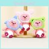 Adorable Porte-clés Peluche Castor Parfait Pour la Décoration de Sac et les Lancers de Mariage