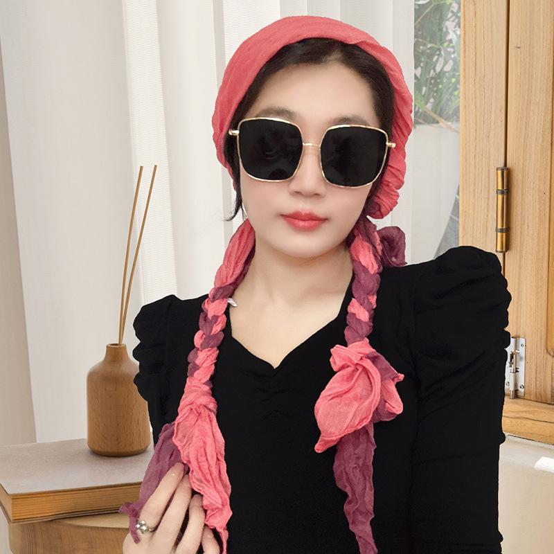 Vielseitiges gerüschtes Stirnband für Mädchen - Modischer Outdoor-Herbst/Winter-Halswärmer