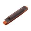 Top Leather Pencil Bag with Elastic Band, Retro Pen Case Holder for Travel Notebook, Portable Pen Pouch School Office Stationery