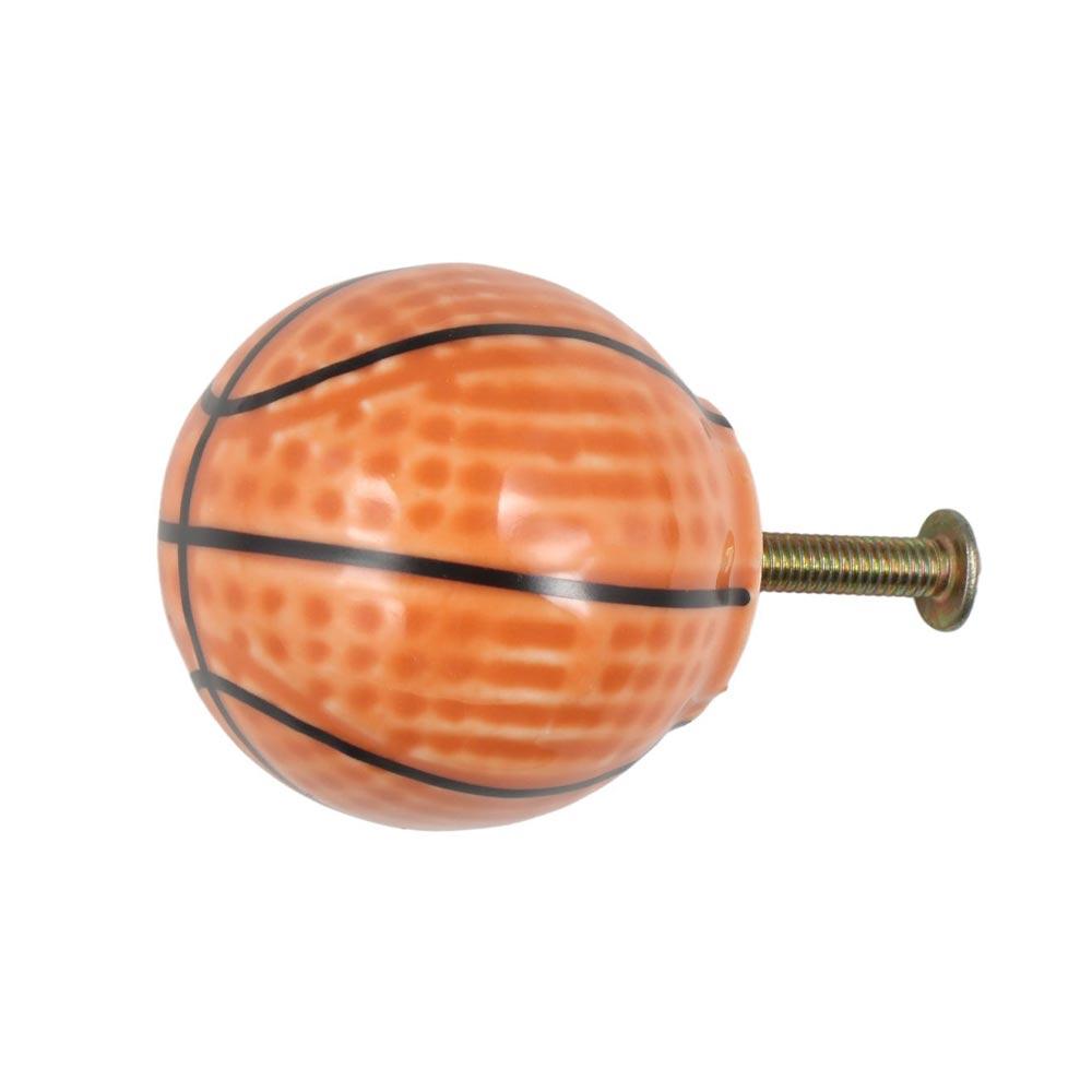 Single Hole Basketball Door Handle Pull Handles Drawer Knobs Football Door Knob  Display Cabinet