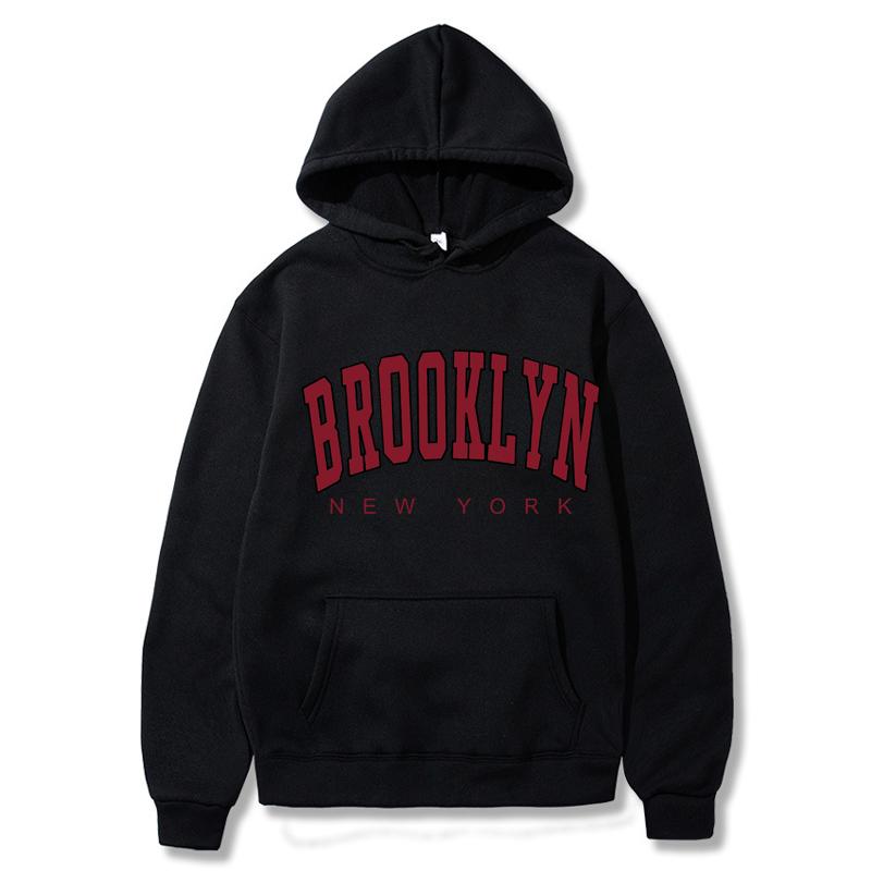 Men Hoodie 1898 New York Print Women Hoodie Set Kawaii Female Sweatshirt Harajuku Loose Long Sleeve Plus Size Clothes