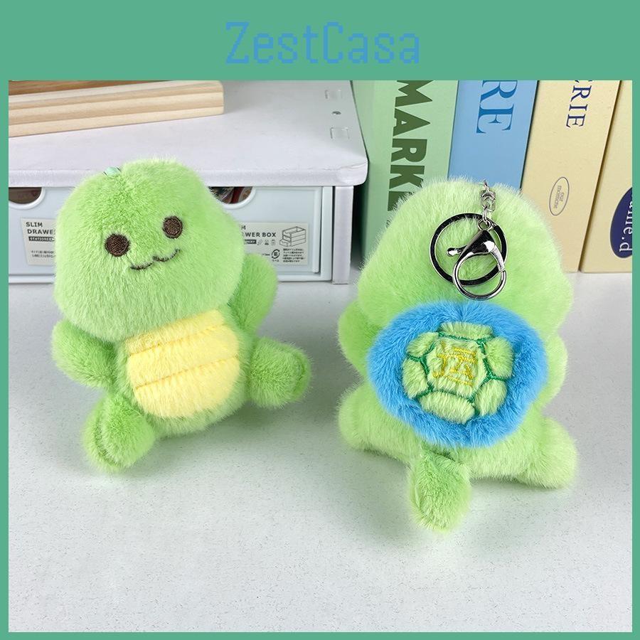 Turtle Whimsical Rotating Plush Keychain Delightful Stress Relief Toy Children For