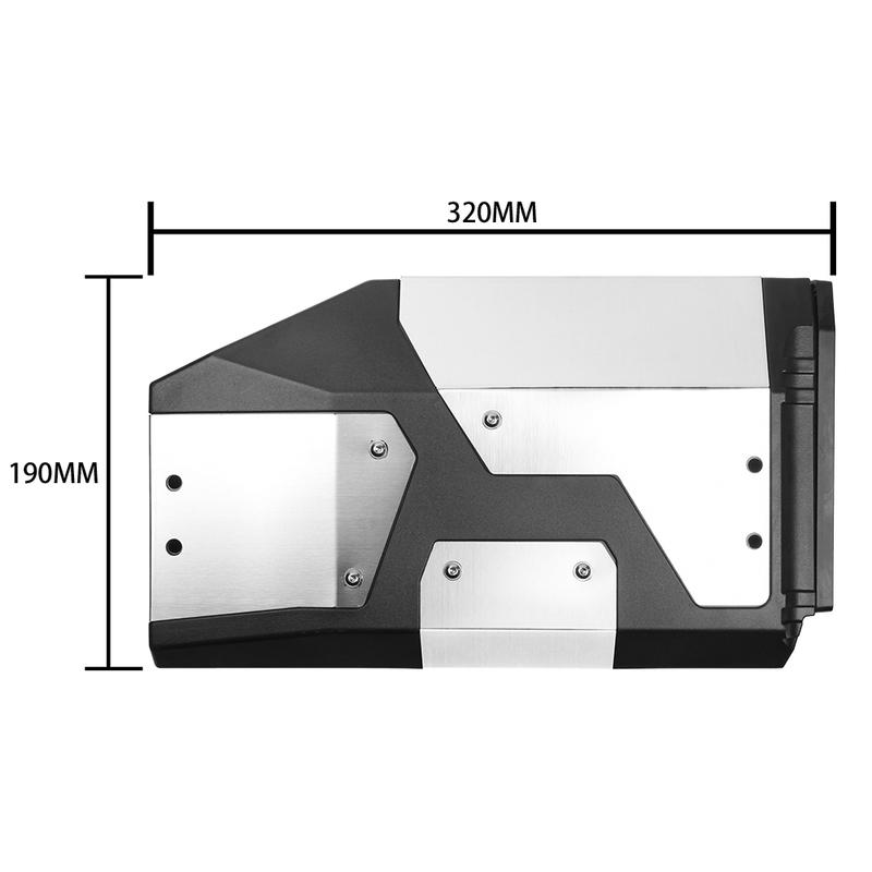 For VOGE DS900X DSX900 Motorcycle Aluminum Toolbox 900 DSX 900 Dsx900 Left Side Waterproof Tool Box Tool Box Toolbox Accessories