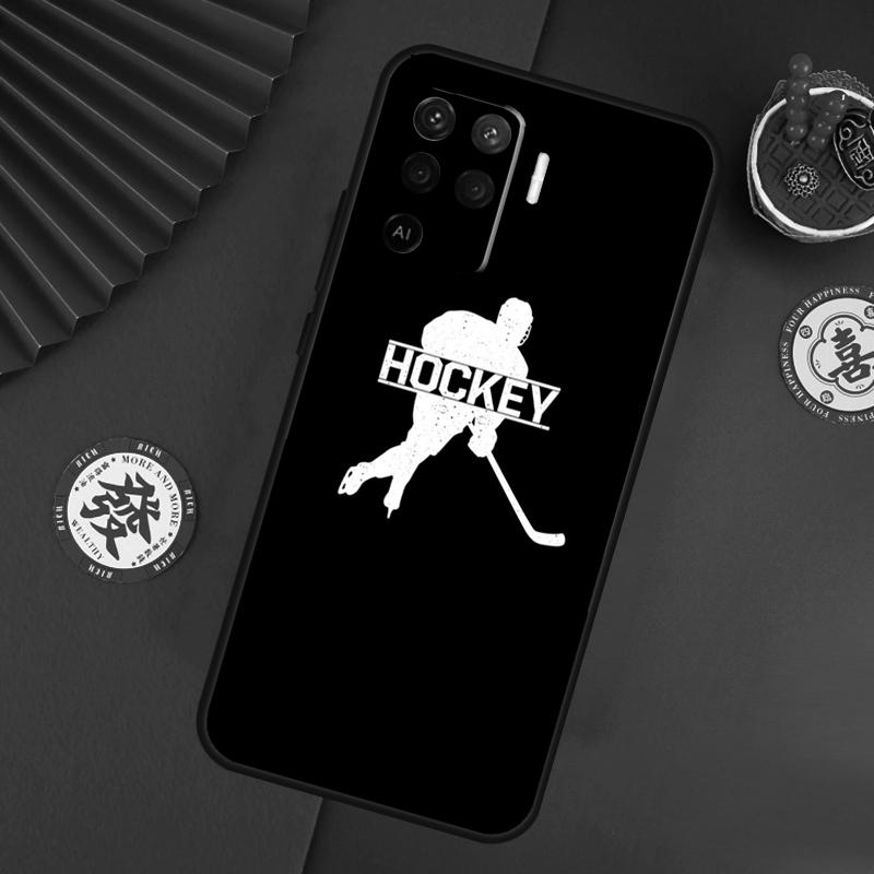 Ice Hockey Rink Sport Case For Oppo A15 A17 A57 A6 A5 Pro A54 A74 A94 A16 A76 A96 A40 A60 A80 A18 A38 A58 A78 A98