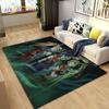 Hades Zagreus Gioco Giocatore RPG Tappeto Area, Tappeto Tappeto per Soggiorno Camera da Letto Divano Zerbino Decorazione, Tappetino Antiscivolo per Gioco Bambini