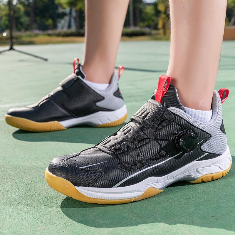 Badminton Shoes Men's and Women's Shoes Mesh Breathable Wear-resistant Non-slip Professional Competition Training Sports Shoes