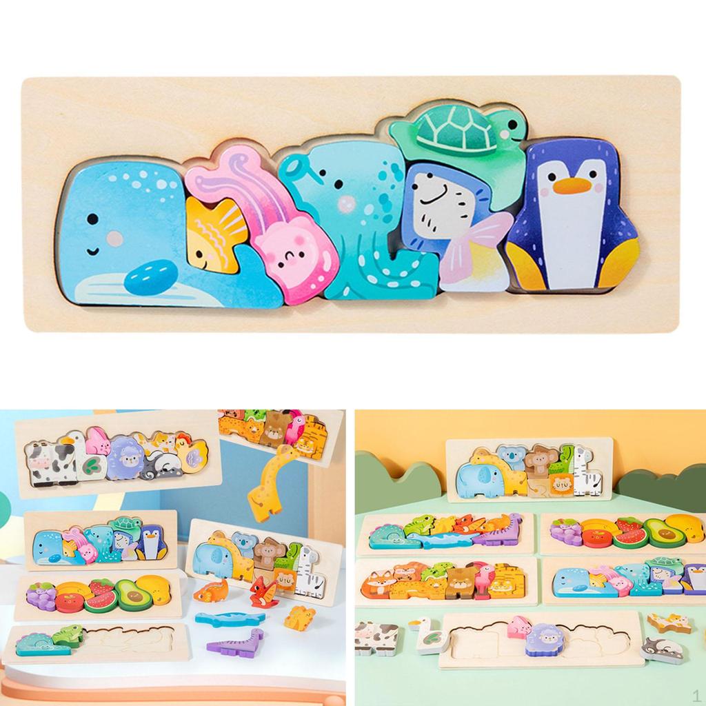 Kids Brain Teaser Boards Interactive Wood Puzzles Learning Toys for Preschool Children Stocking