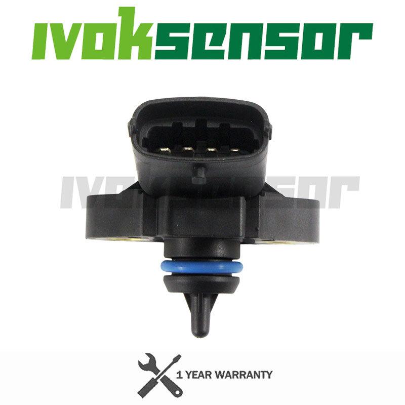 NEW 1/5PCS 0281002420 0281006123 MAP Intake Manifold Pressure Sensor 4890193 For I-veco New Holland V-olvo MAN DAF 281002420