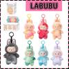 Roztomilá Labubu V3 The Monsters Box Hračka Srdíčko Vinylová Panenka Kawaii Přívěsek na Batoh Dekorace Plyšová Panenka Oblečení Dárky