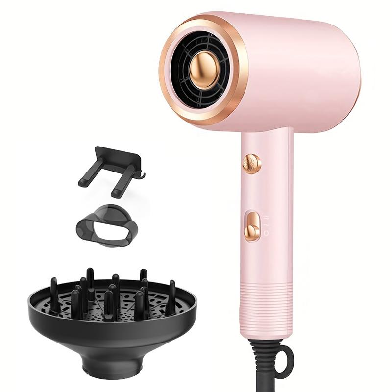 5 in 1 Professional Hair Dryer Powerful with Hot and Cold Air Functionality Thermostatic Electric Hair Drye for Smooth Hair Tool