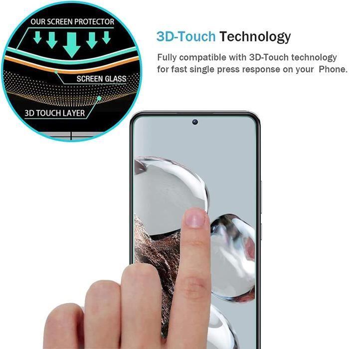 Verre Trempé pour Xiaomi 12T Pro - 3 Pièces - Vitre de Protection Transparent