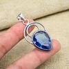 Tanzanite Gemstone Handmade Solid 925 Sterling Silver Jewelry Anniversary  Pendant For Her