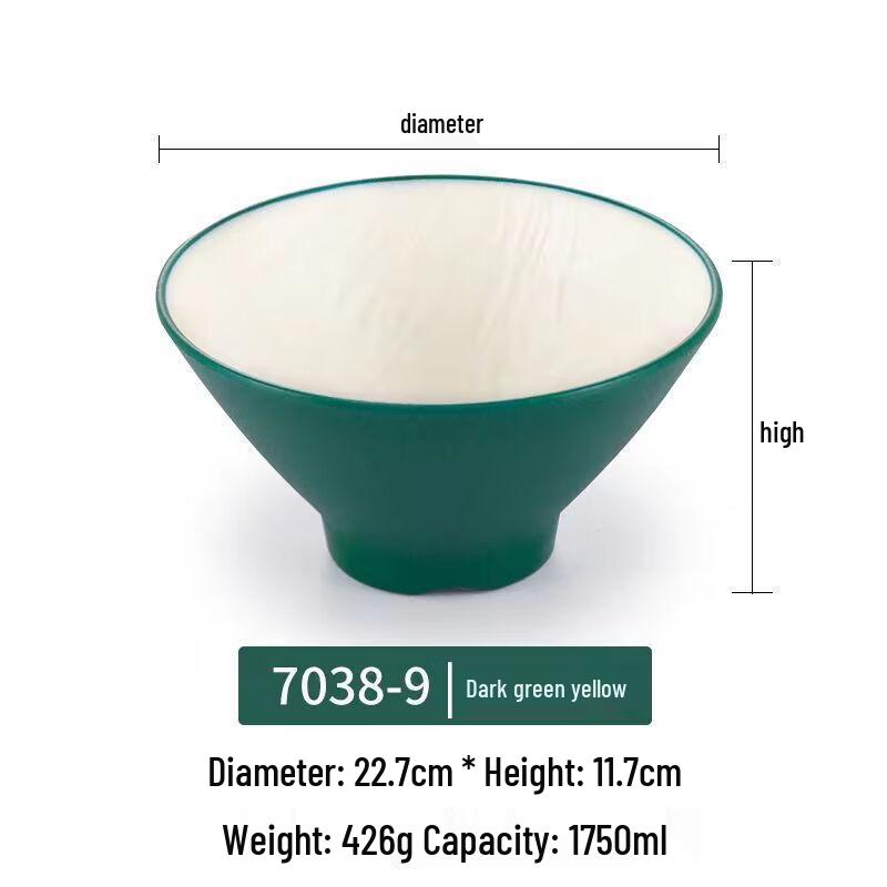 Commercial Cartoon Style Melamine Noodle Bowl