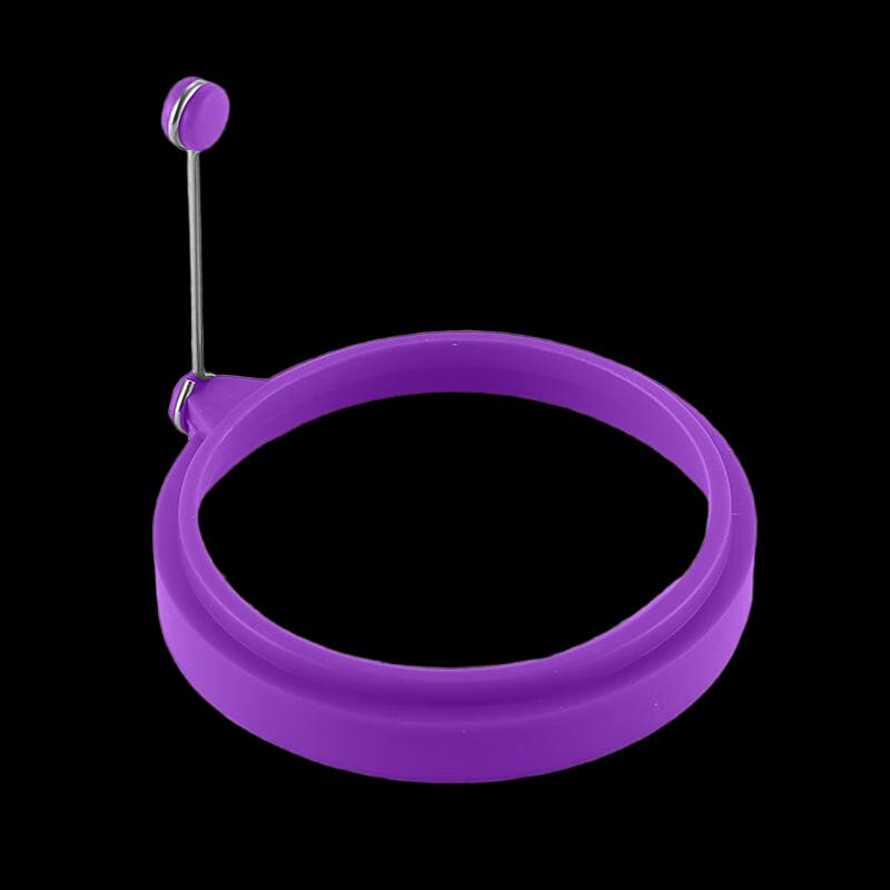 Silicone Egg & Pancake Molds with Stainless Steel Handle