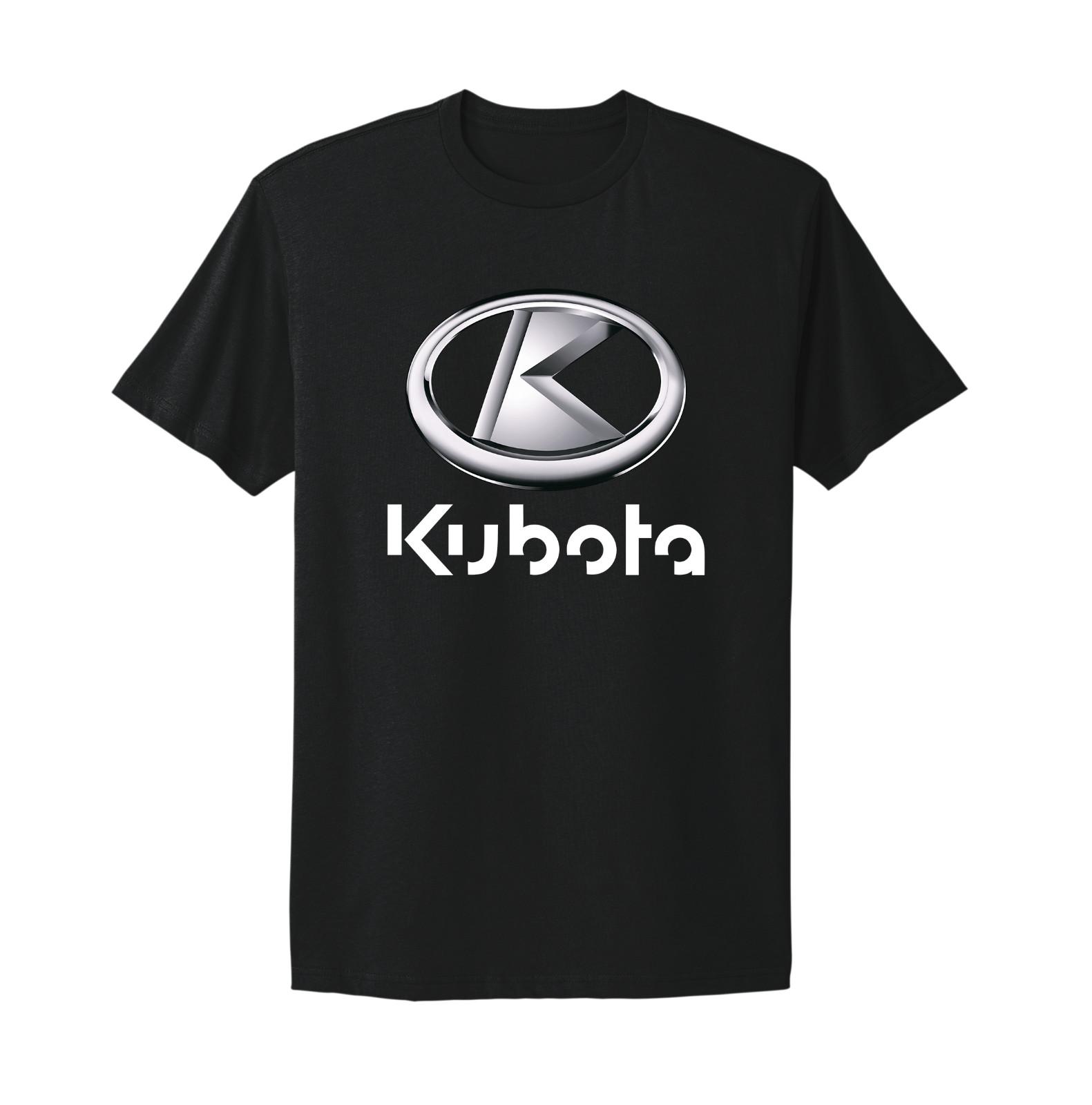 Kubota Tractor Black Unisex T-shirt XXXL