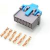 Auto 24pin Plug 12110088 Wiring Unsealed Electrical Connector with terminals(Wire with 20cm)