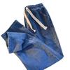 Jeans con cordón estilo sudeste asiático: Pantalones Retro de Pierna Recta, Corte Holgado, Inspirados en Hong Kong para Hombre.