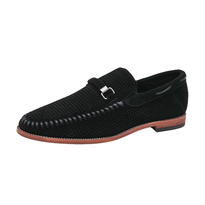 Spring Autumn New Lightweight Loafers Comfortable Massage Sole Men's Flat Shoes Office Commuter Men's Business Casual Shoes