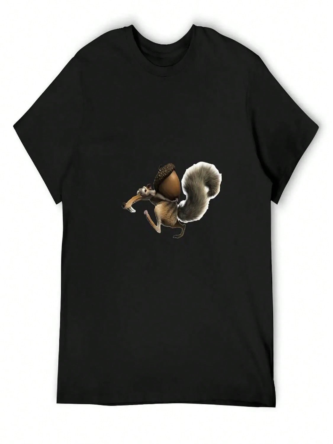 Ice Age Scrat s Nutty T-Shirt Customs Cheap Stuff Valentines Boutique Clothes Slim Fit T Shirts For Men S разноцветный