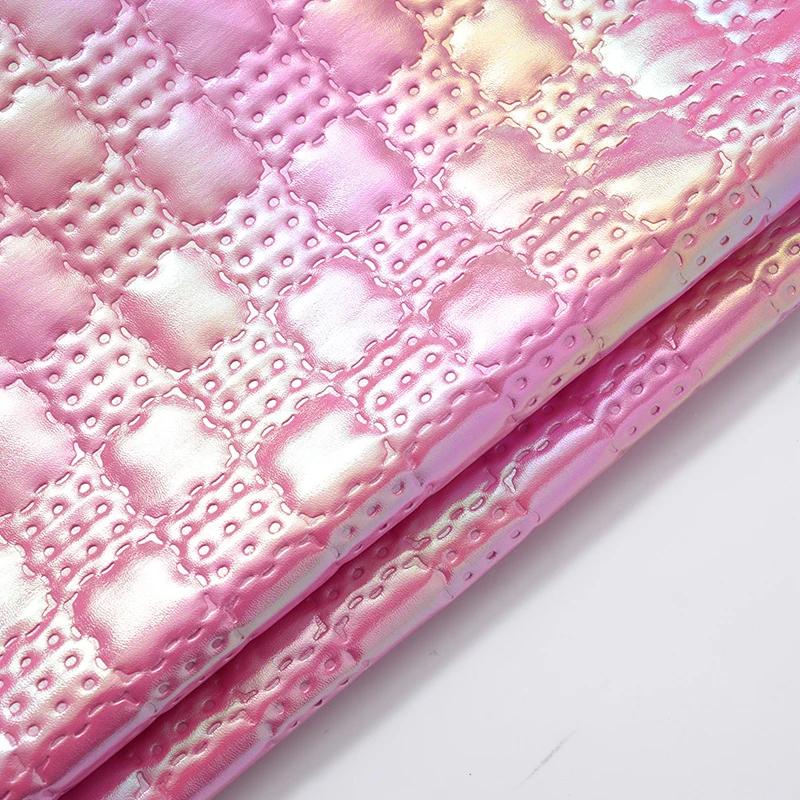 

Embossed PU Leather Fabric Luggage Shoe Material Clothing Cotton Clip Wholesale Cloth Diy for Home Furnishings 100x137cm 100x137cm