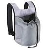 Breathable Pet Travel Pouch: Lightweight Cat & Dog Front Pack with Drawstring
