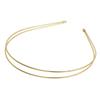 Metal DIY Wedding Headband Bride Crown Gold Headdress Hairwear Hairband Base