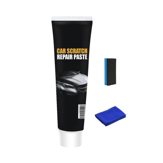 Car Scratch Wax for Minor Scratches And Scuffs Car Scratch Repair Wax Removes Surface Scratches And Stains Car Paint Scratch Remover with Sponge &