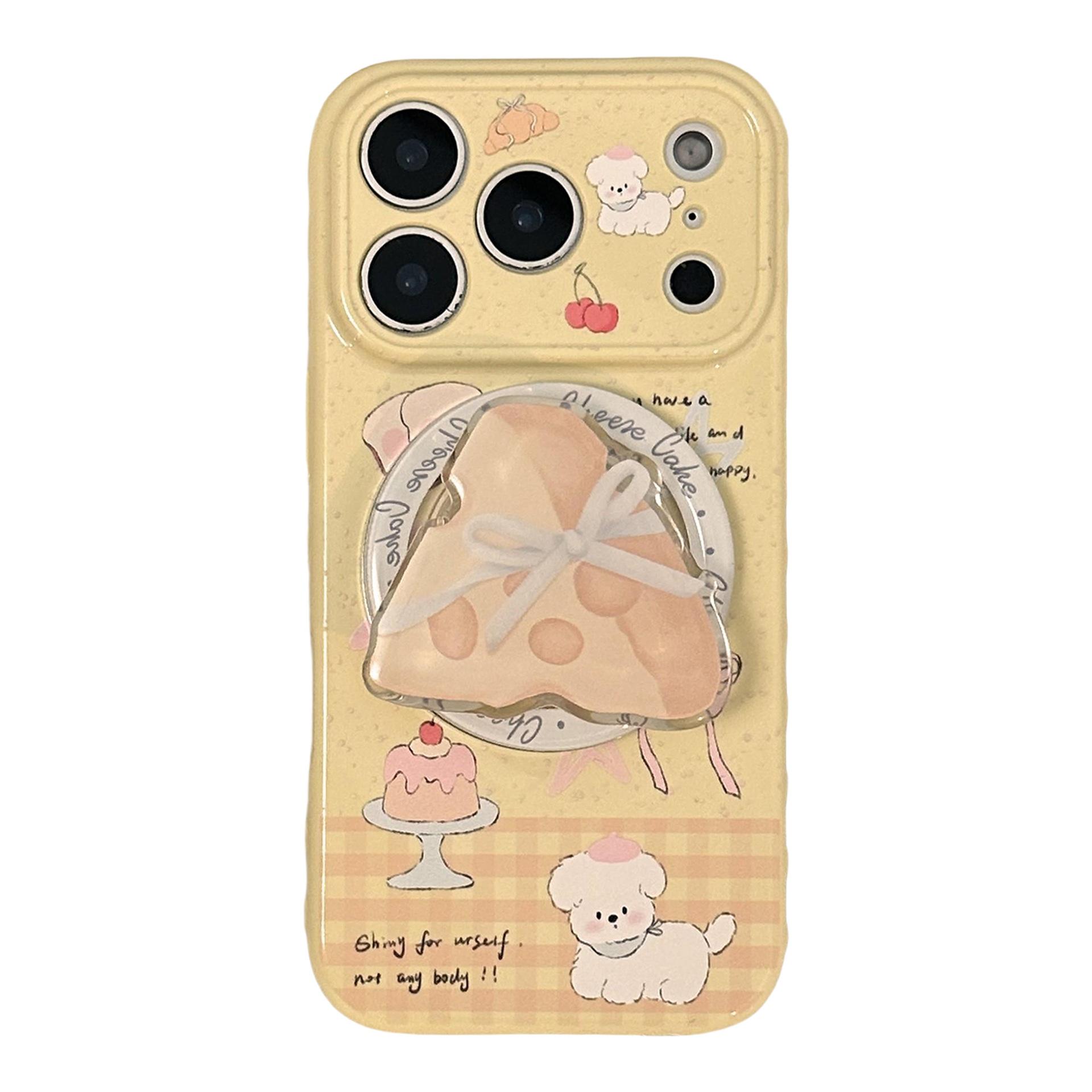 

Cute Puppy Cheese Magnetic Phone Case for iPhone 16, iPhone 17, and iPhone 17 Pro Max iPhone 11