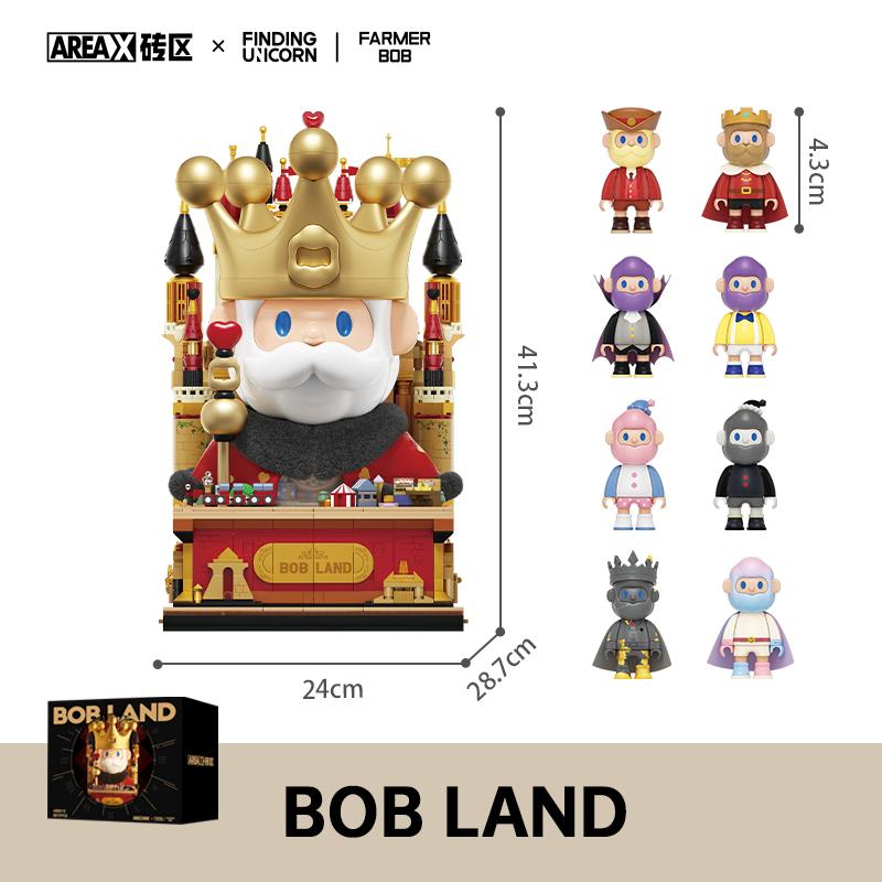 NEW AREAX FINDING UNICORN Building Blocks BOB King Assembling Large Anime Toy Models Desktop Ornaments Children s Holiday Gifts NO BOX
