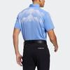 Adidas Three-Stripe Logo Polo Shirt Men Tops Blue HT6864
