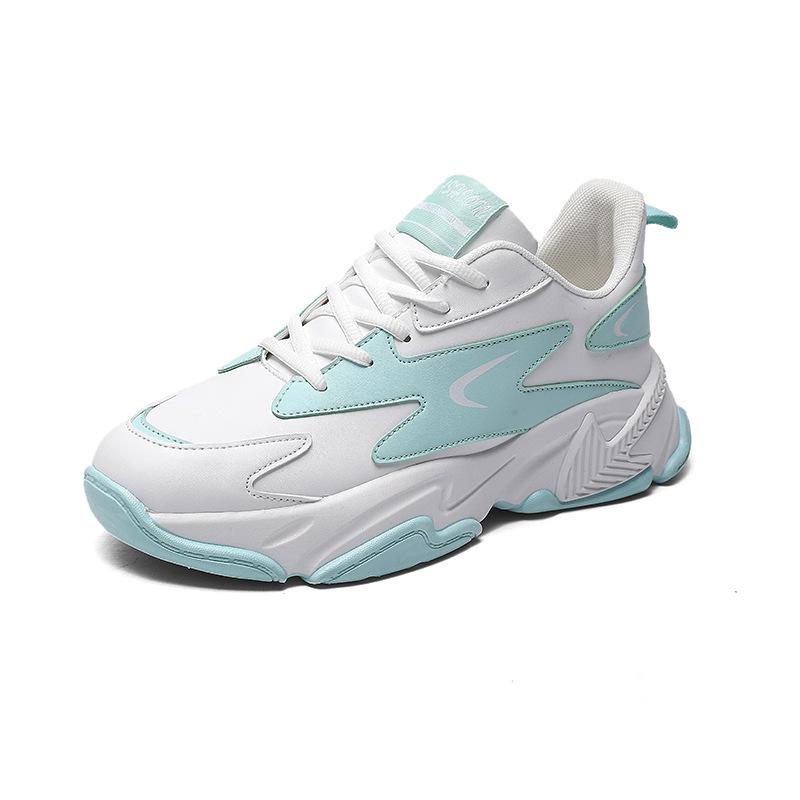 New autumn and winter breathable casual shoes sports running shoes little white dad shoes