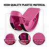 Yes4All Foot Locker Stretch 27cm Long X 10cm Wide X 13cm for Yoga and 1 Piece Imported from L5PY Board, Pink, High, Plastic, Fitness, [Officially