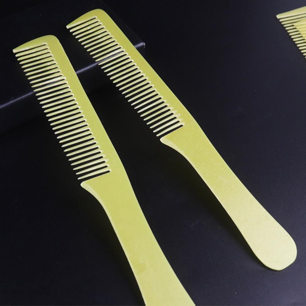 Peine Antiestático para Hombre Peine para Cortar el Cabello Cepillos para Peinar el Cabello Recto Peine Plano para Cortar Peluquero