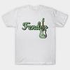 Heren Zwart Print T-shirt Fender No-Cut Transferpapier Print Katoenen T-shirt