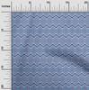 oneOone Cotton Flex Fabric Chevron & Triangle Geometric A  Printed Craft Fabric BTY 40 Inch