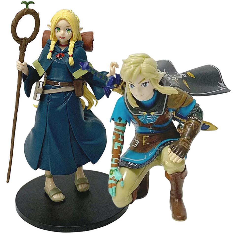 12CM The Legend of Zelda: Link's Awakening Kingdom Of Tears Skyward Sword Link Princess Zelda Model Anime Cartoon Model Plaything Gift